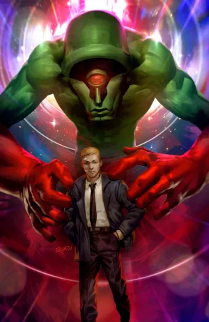 ABSOLUTE MARTIAN MANHUNTER #4 COVER C DERRICK CHEW CARD STOCK VARIANT