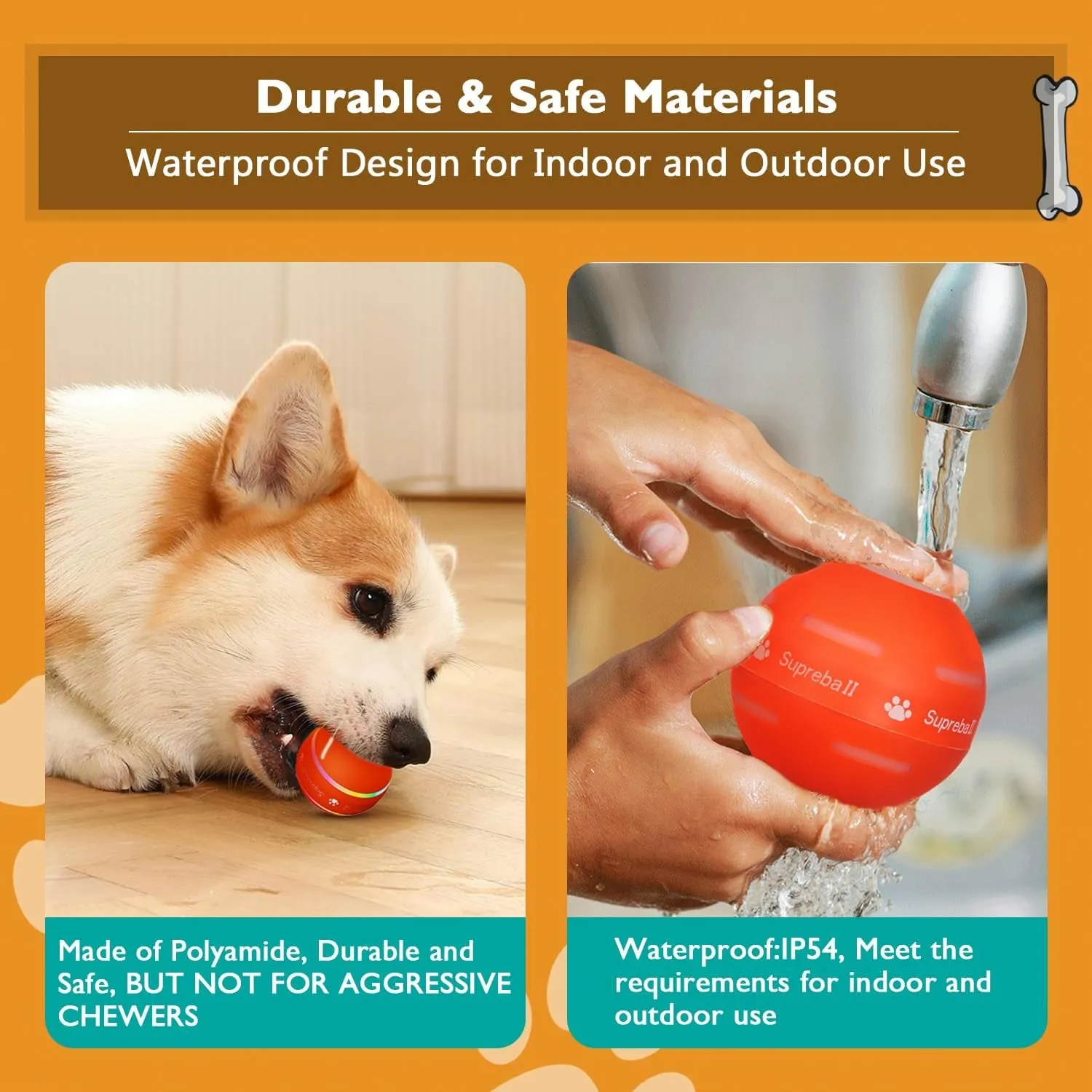 Dog Automatic Rolling Ball Toys