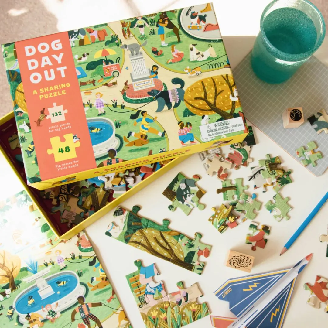 Dog Day Out 180-Piece Puzzle