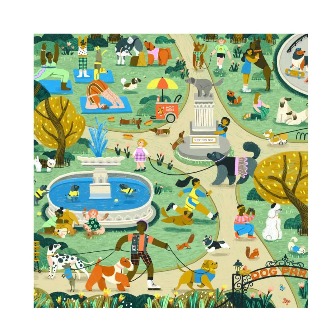 Dog Day Out 180-Piece Puzzle