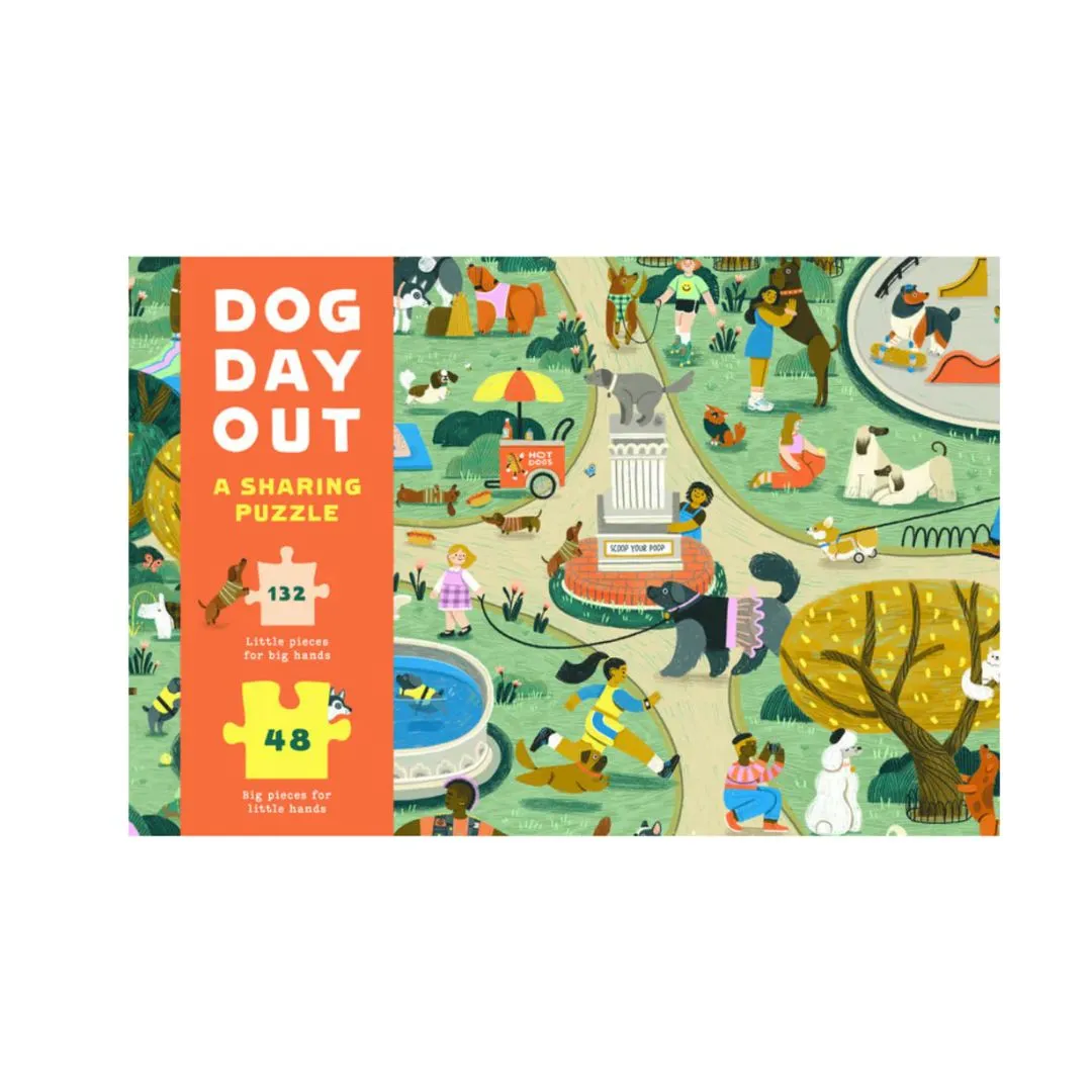 Dog Day Out 180-Piece Puzzle