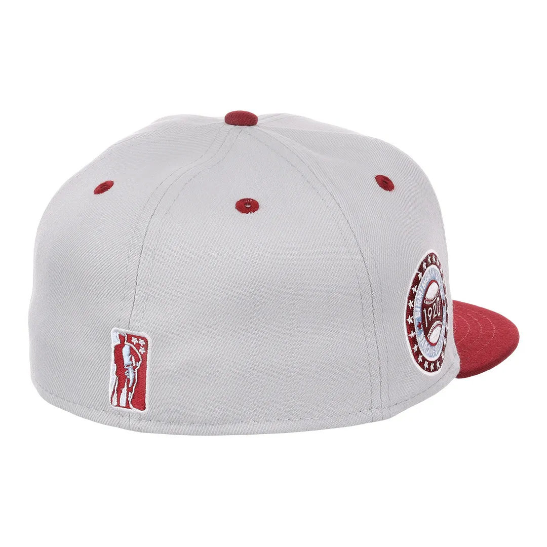 Ebbets Birmingham Black Barons NLB Storm Chasers Fitted Hat