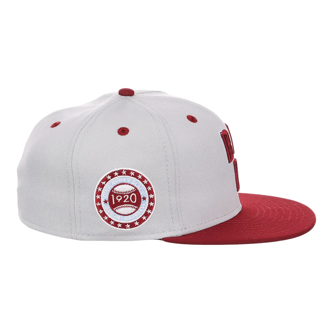 Ebbets Birmingham Black Barons NLB Storm Chasers Fitted Hat