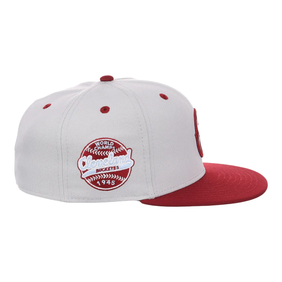 Ebbets Cleveland Buckeyes NLB Storm Chasers Fitted Hat