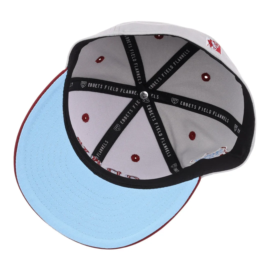 Ebbets Homestead Grays NLB Storm Chasers Fitted Hat