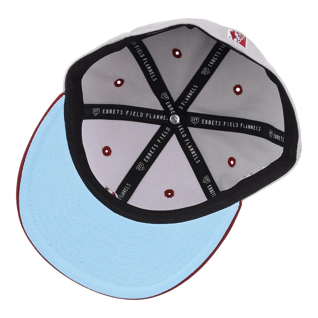 Ebbets Jax Red Caps NLB Storm Chasers Fitted Hat