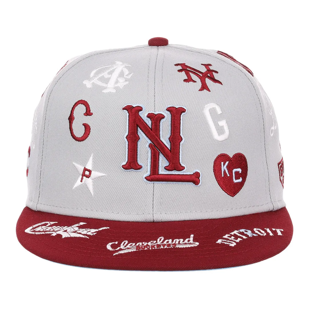 Ebbets Negro League Baseball NLB Storm Chasers Fitted Hat