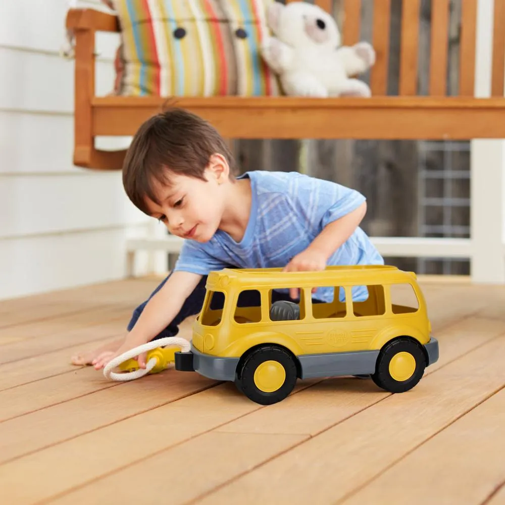 Green Toys School Bus Wagon