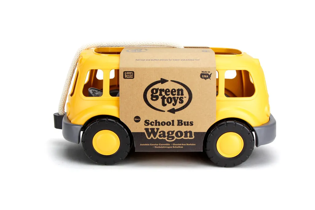 Green Toys School Bus Wagon