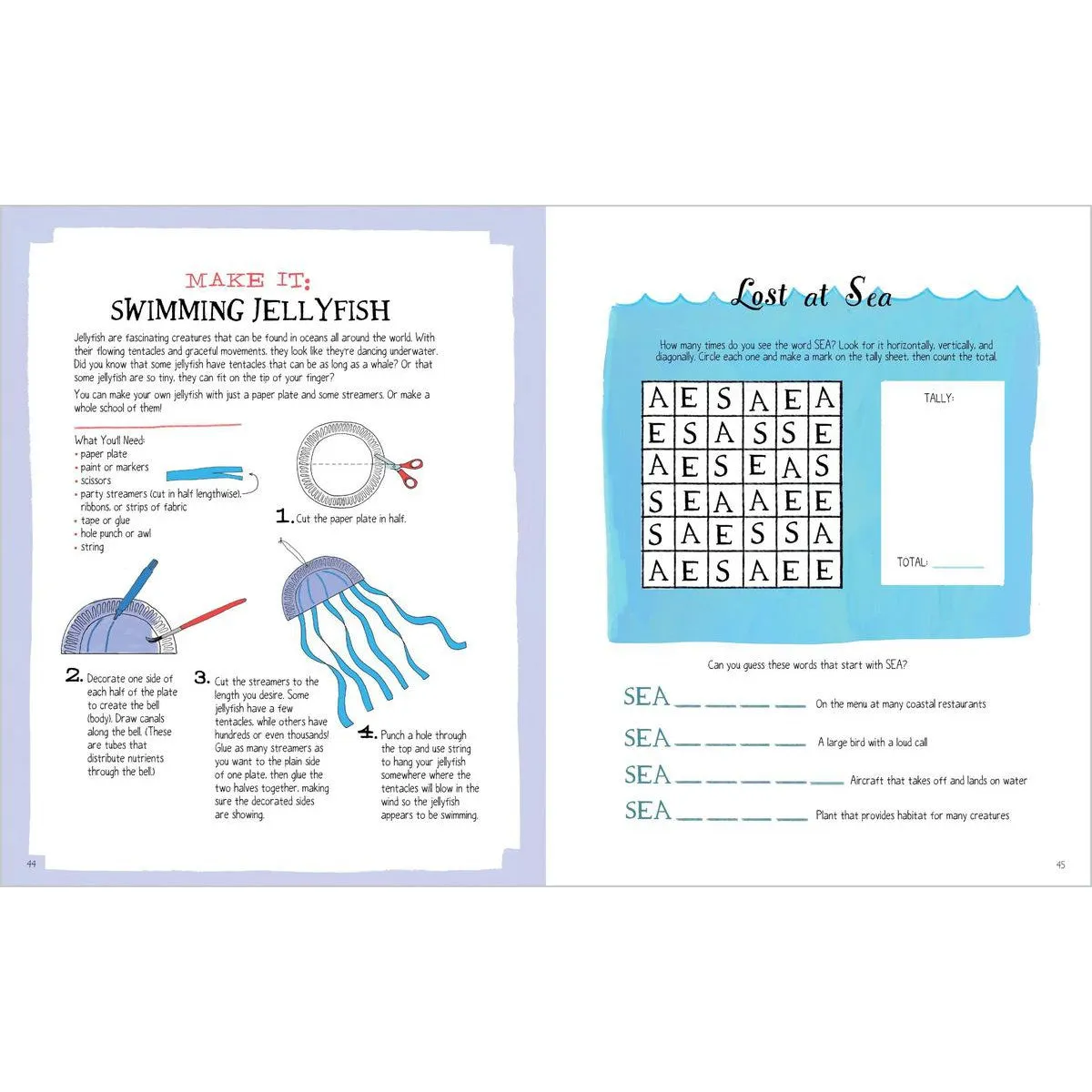 Julia Rothman's Ocean Anatomy Activity Book