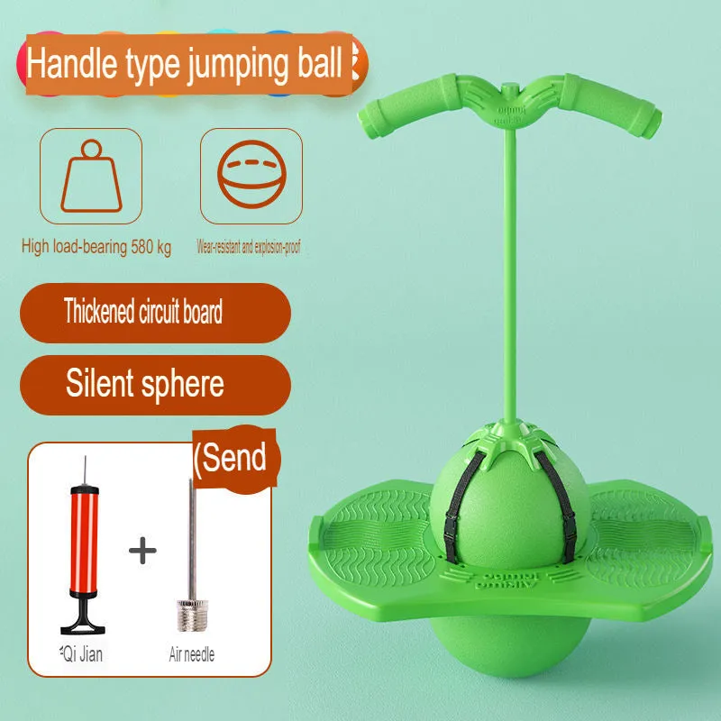 Jumping ball frog jumping height device sports equipment heightening high jump bouncing ball children's balance sense training equipment