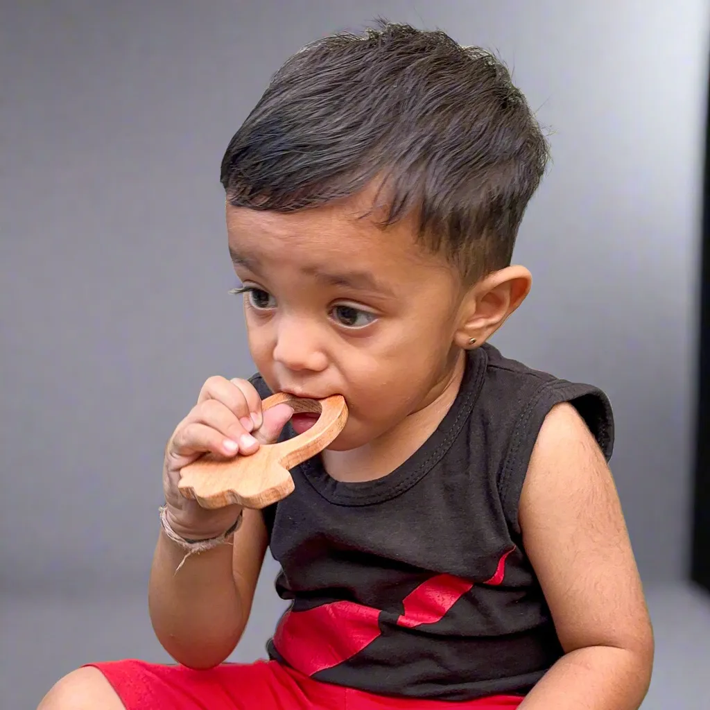 Neem Wood Teether- Bird