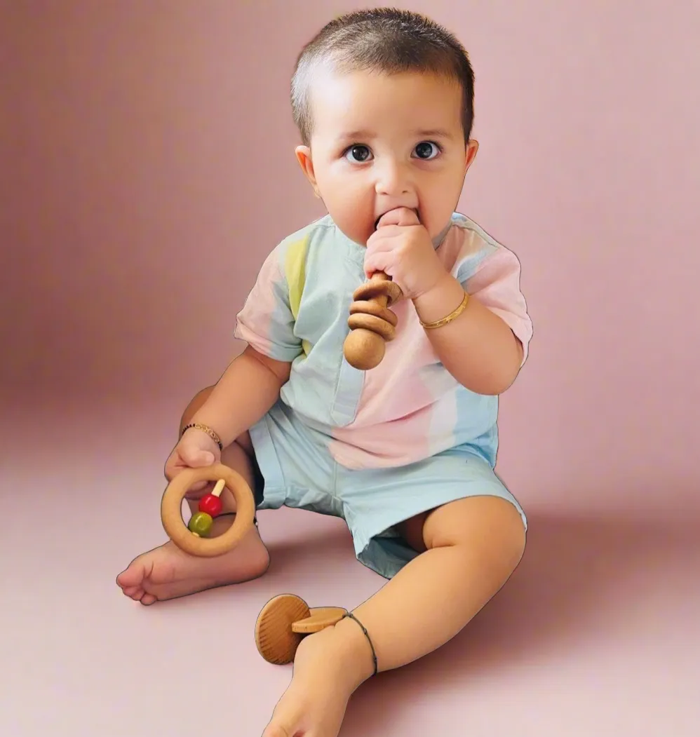 Neem Wood Teether- Bird