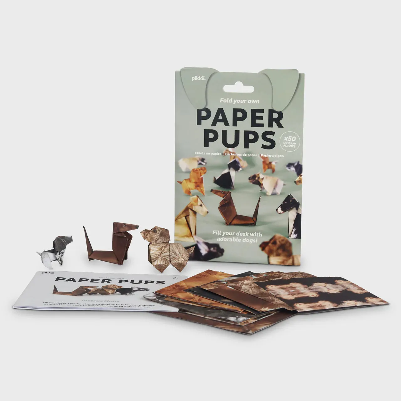 Pikki Paper Pups Origami Dogs