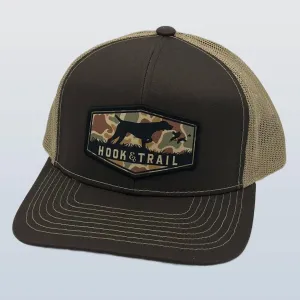 Pointer Camo Patch Hat Brown/Khaki