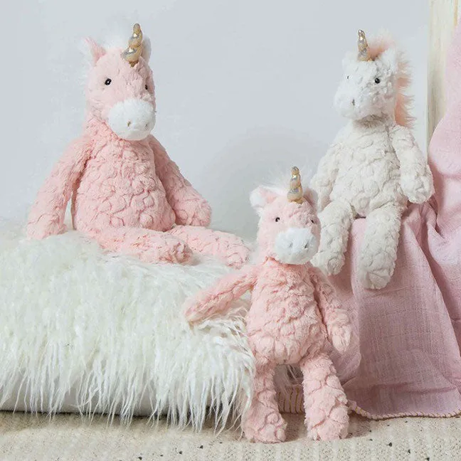 Putty Blush Unicorn Stuffed Animal - Large