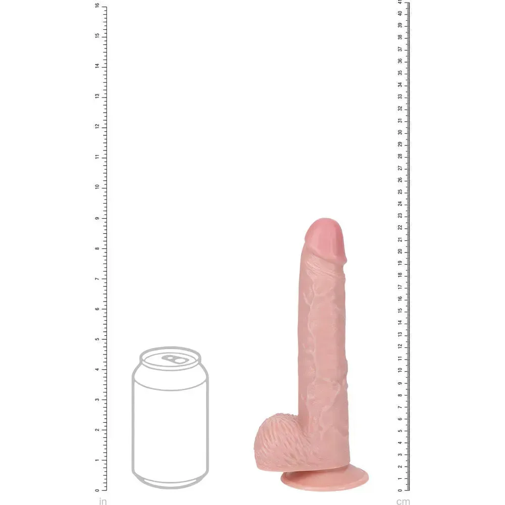 REALROCK 23cm Vibrating Cock   Balls -