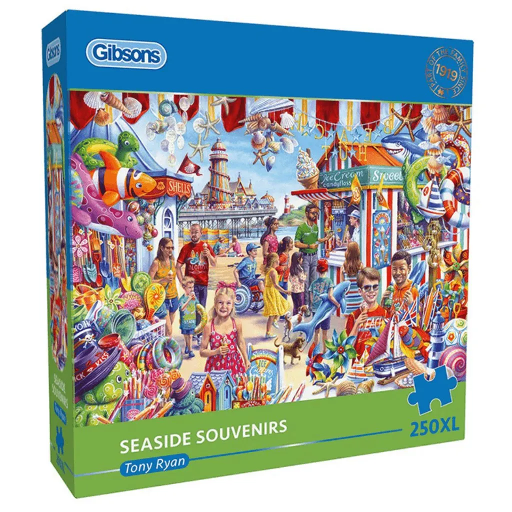 Seaside Souvenirs - 250 XL Piece Jigsaw Puzzle